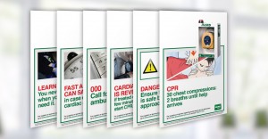 Alsco First Aid Defibrillator Posters feature image