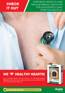 Heart Health Poster: Annual Check-up