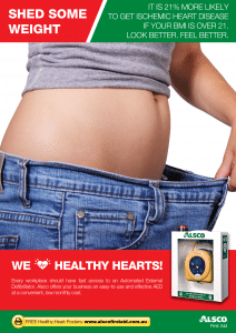 Heart Health Poster: Lose Weight