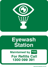 A4 Eyewash Station Maintained By